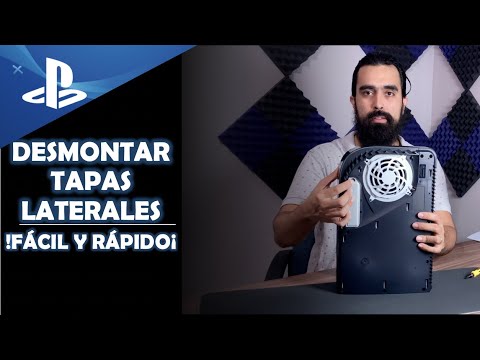 Cómo desmontar las tapas laterales del PlayStation 5 !!