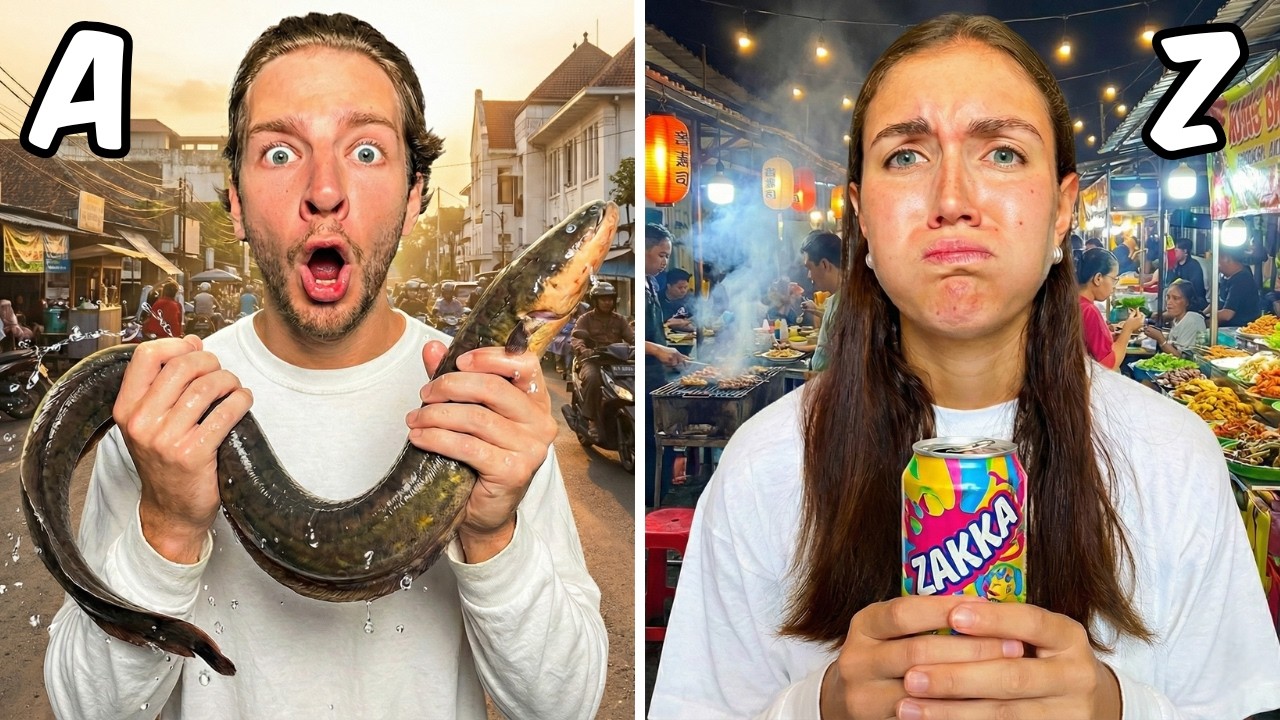 26 LETTRES, 26 REPAS EN THAÏLANDE (c'est incroyable)