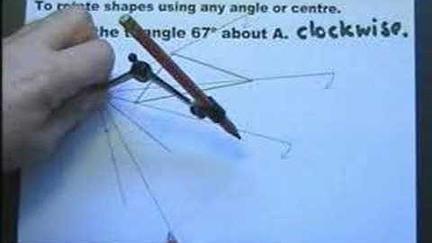 KEY STAGE 3 -- SHAPE and SPACE  - LEVEL 7. Introduction