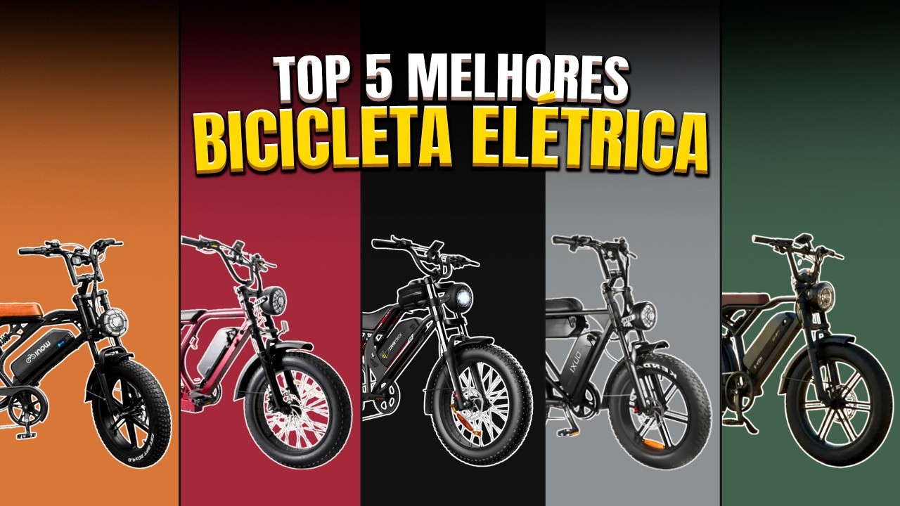 Qual BCICICLETA ELÉTRICA Comprar em 2026? Top 5 Melhores E-Bike ✅