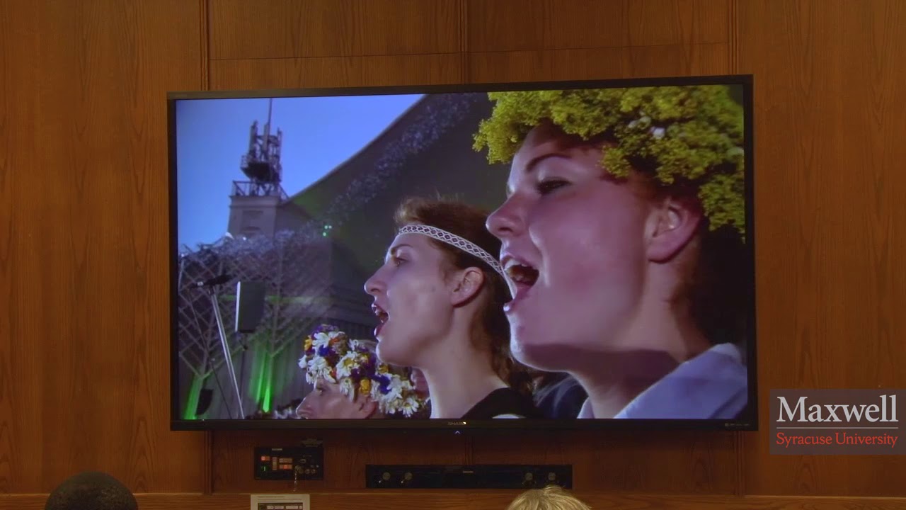 The Baltic Way and The Singing Revolution: Examples of Peaceful Political Transition - YouTube