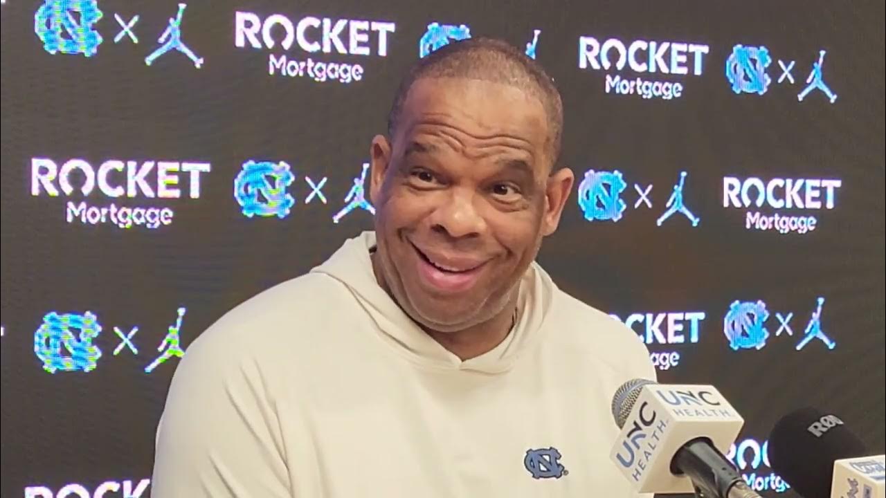 Video: Hubert Davis Pre-Virginia Tech Press Conference