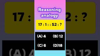 Reasoning analogy, reasoning practice set, ssc exam maths class 2026 #reasoning #sscgd #ssc