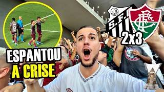 BUSCAMOS VIRADA ABSURDA NA VILA BELMIRO! Santos 2x3 Fluminense  - VLOG NA ARQUIBANCADA | Brasileirão