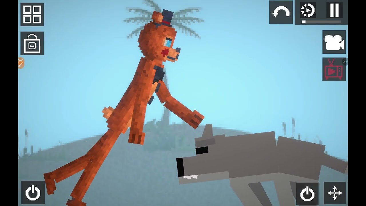 FNaF застрял на плоту