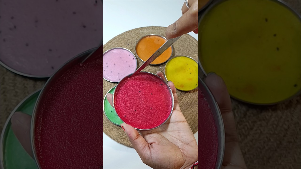 Colourful Holi Special Papad 😍🥰