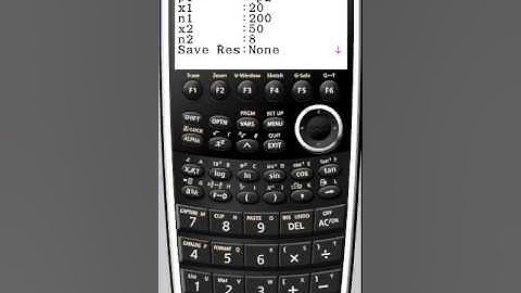 Testing for a difference in population proportions using a CASIO CG20