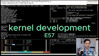 chill kernel hacking in C // code with me (week 57 pt1 network driver, PCI, MMIO)