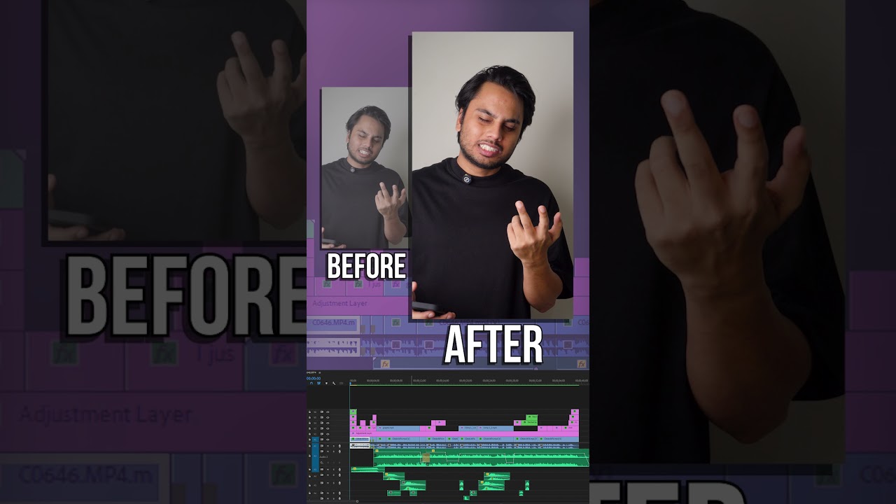 Video Editing Skill Showcase #4 | Comparison Between Raw clips and Final output