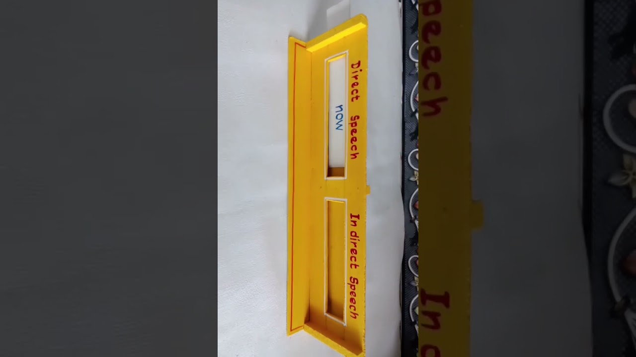 direct, indirect speech working model - (Ramnad Saravanan)