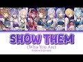 ⟨ hololive ⟩  Show Them (Who You Are) &ndash; hololive Indonesia [Color Coded Lyrics IND/ENG]