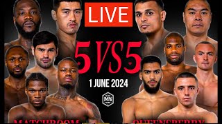 DEONTAY WILDER VS ZHILEI ZHANG LIVE Boxing Queensberry vs Matchroom 5 vs 5 reaction