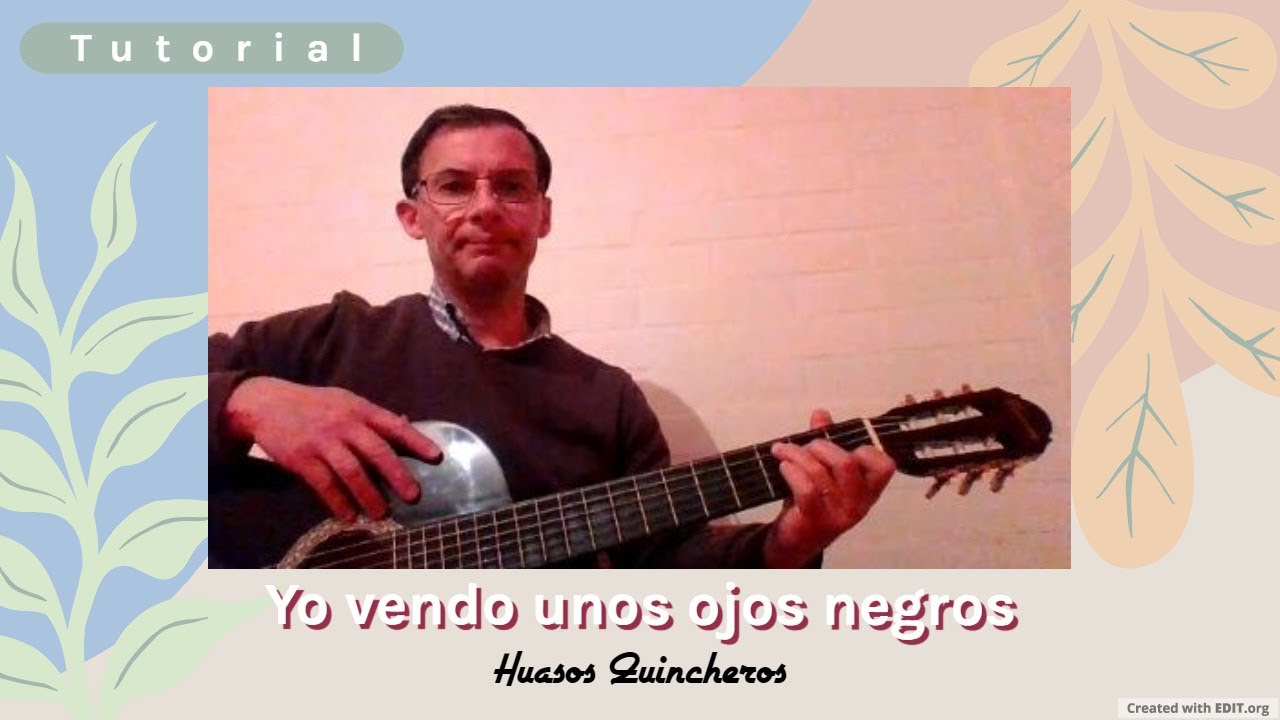 Tutorial Yo vendo unos ojos negros