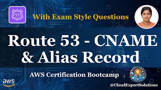 AWS Route 53 Alias Record vs CNAME Explained | SAA-C03 Module 7.3