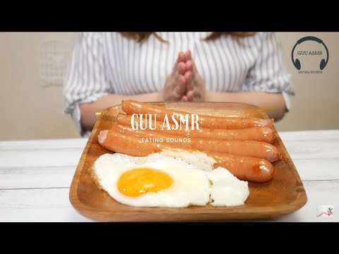 【咀嚼音】シャウエッセンのソーセージを食べる音 / Saussen's sausage Eating Sounds【ASMR】