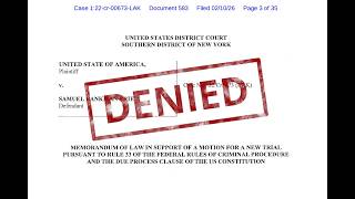 Citation Needed: No new trial for Sam Bankman-Fried