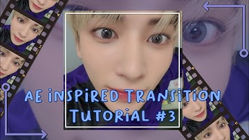 Ae Inspired Transition Tutorial #3 on Alight Motion | yeobii tutorials