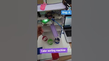 Color Sorting Machine 🤖❤️ #arduinounoprojects #arduino #ai #arduinosoftware #arduinoproject #colors