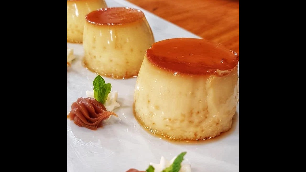 Receta dulce Flan casero con dulce