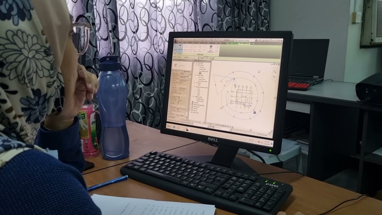 REVIT BIM Course Malaysia (Kursus REVIT BIM) - Kursus CIDB Fizikal Classroom / Online Setting Camera