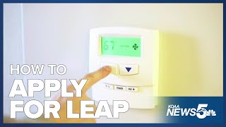 Today is the first day to apply for LEAP financial assistance program
