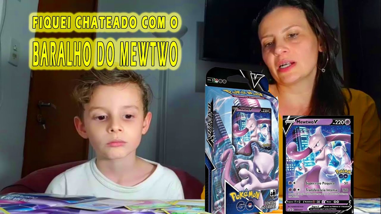 ABRINDO DECK DO MEWTWO V e MELMETAL! BARALHO BATALHA V