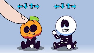 Anime Chibi Fnf Vs Finger Friday Night Funkin Animation Skid And Pump