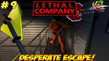 Lethal Company! 4 Players Online! Desperate Escape! Part 9 - YoVideogames