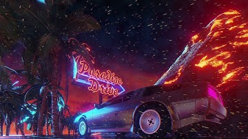 Lava drive | Blender(Eevee) + After Effects
