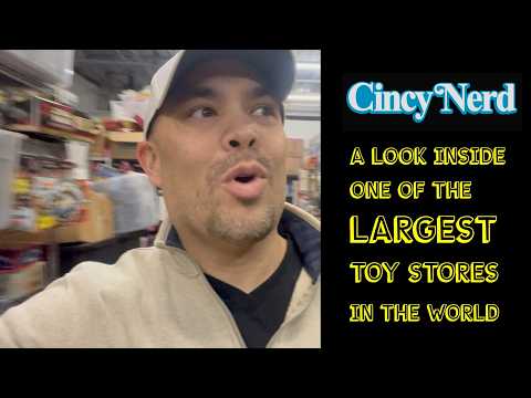 A look inside one of the BIGGEST TOY STORES in THE WORLD!!
