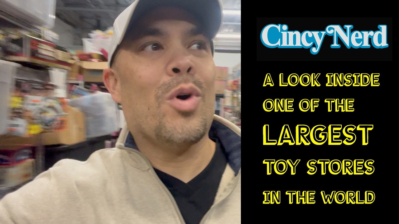 A look inside one of the BIGGEST TOY STORES  in THE WORLD!!