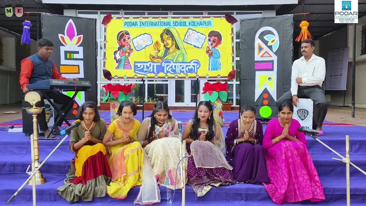 Diwali Celebration @ Podar International School, Kolhapur.