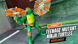 Cowabunga Dude Super 7 Tmnt Michelangelo Figure Review