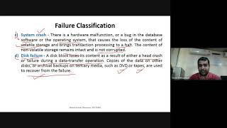 Log Based Recovery | Deferred Modification | Immediate Modification | Dinesh Bhawnani | BIT DURG