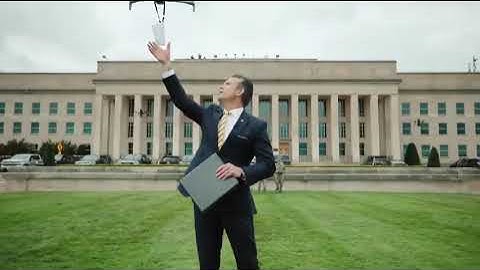 US Secretary of Defense announces a program for US development and production of drones.