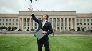 US Secretary of Defense announces a program for US development and production of drones.