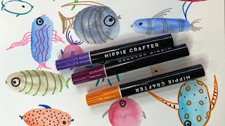 Great Paint Pens for Budget Conscious Crafters [Hippie Crafter Paint Pens Review]