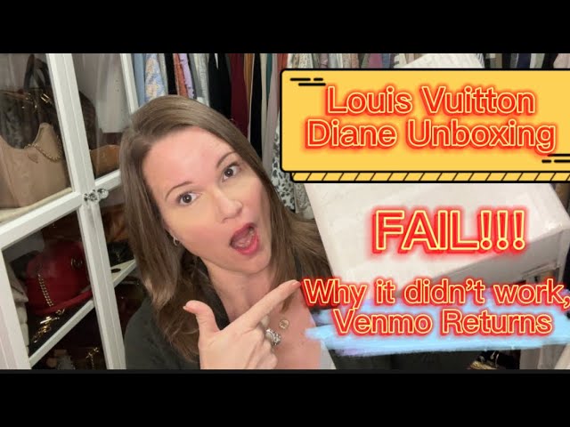Louis Vuitton Diane Unboxing FAIL! (PLEASE SEE DESCRIPTION BOX FOR