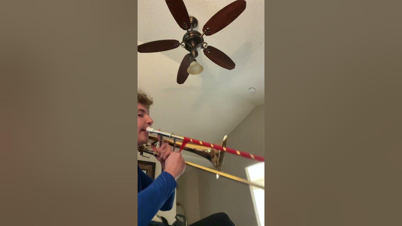 first attempt at freebird on trombone #trombone #song #music #band #fyp #video #rock