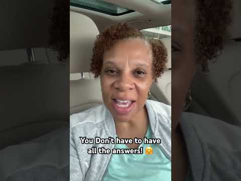 You Don T Have To Have All The Answers Trustgod Hopeinhim Wordofencouragement