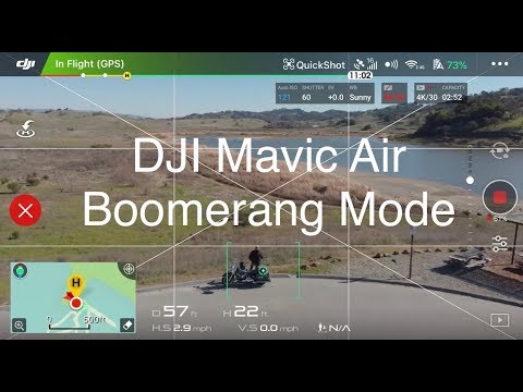 dji mavic air boomerang