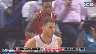 Blake Griffin Full Game Highlights 22 Points 5 Assists Trail Blazers @ Clippers 11/9/2016