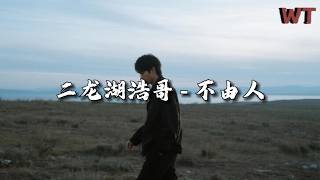 二龙湖浩哥 - 不由人『你我散落在人间 尝尽凡尘悲与欢，不想再提起 一路经历了多少难。』【动态歌词MV】