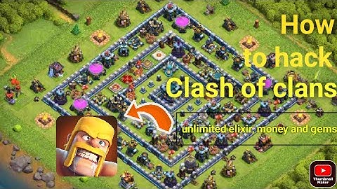 Tutorial how to hack Clash of clans || unlimited elixir, money and gems