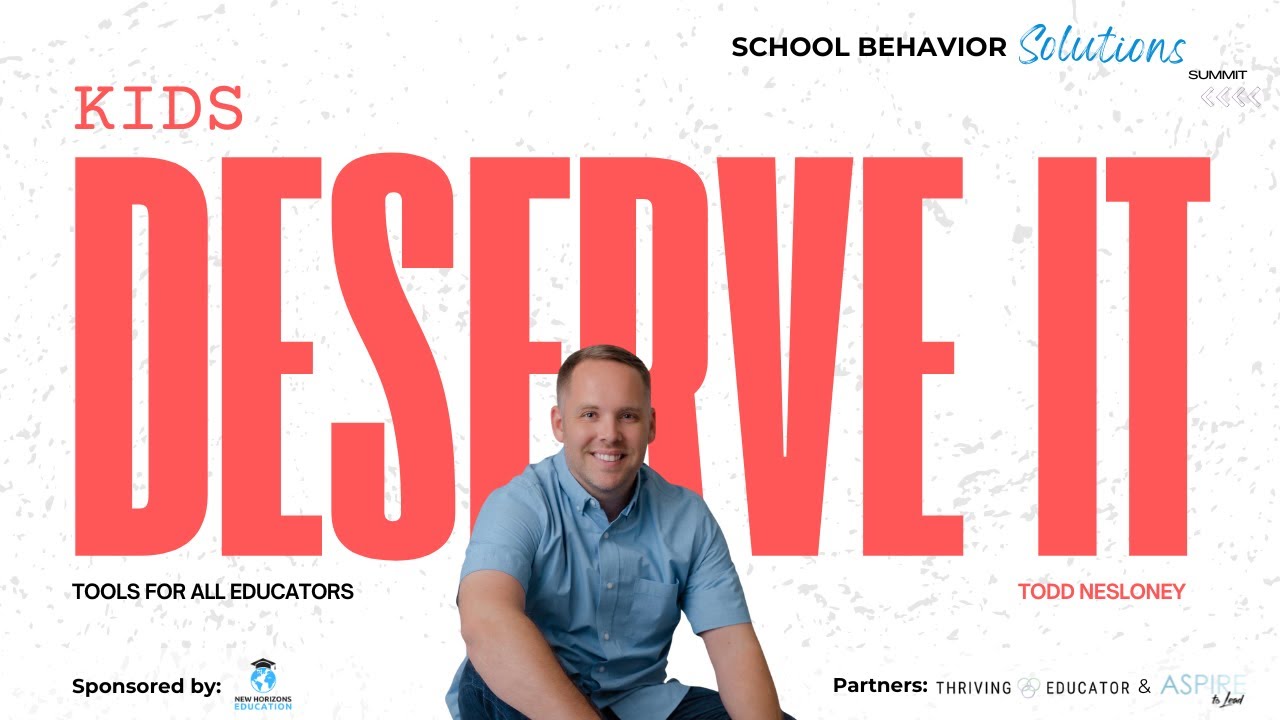 Kids Deserve It by Todd Nesloney - YouTube