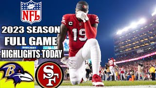 San Francisco 49ers vs Baltimore Ravens FULL GAME (12\/25\/23) WEEK 16 | NFL Highlights 2023