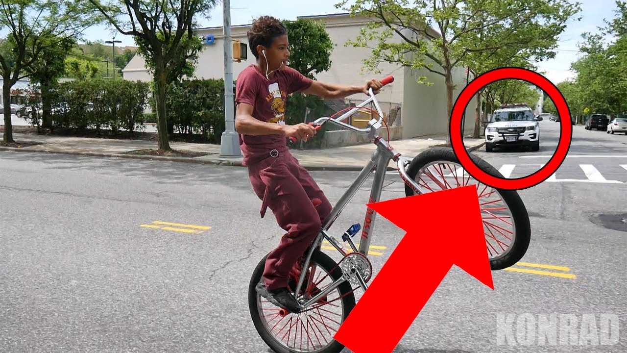 WHEELING INFRONT OF THE OPS (THEY 