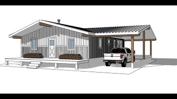 Using Medeek Plugins to Design the Tiny Shack - SketchUp - Live Work Session