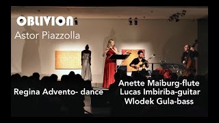 Astor Piazzolla: Oblivion (Flute) Tango Argentina