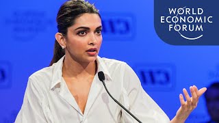 Deepika Padukone Addresses the Stigma of Mental Health Issues | India Economic Summit 2017